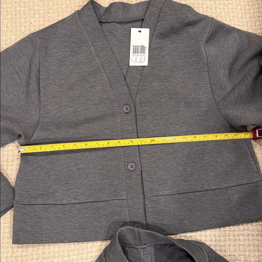 New Leze The Label Womens Set Gray Medium - Picture 9 of 16